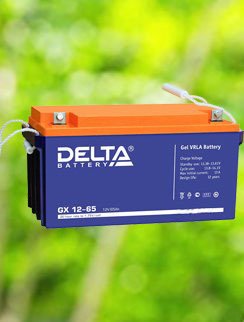 Аккумуляторная батарея Delta-GEL GX 12-65